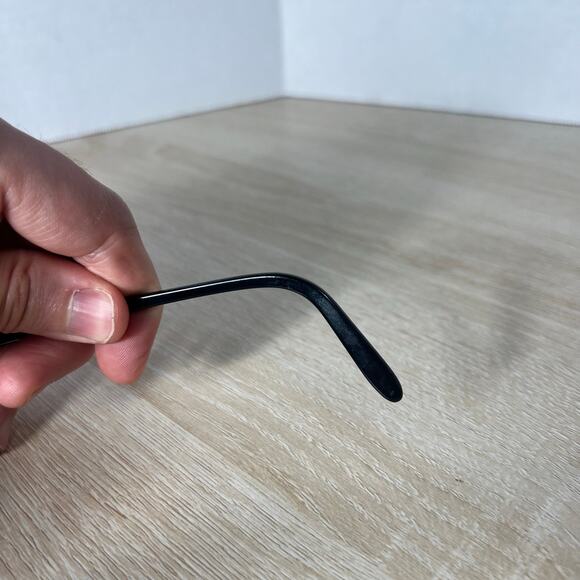 Vintage Tura 652 EBO Sunglasses Oversized Black FRAMES ONLY France L main image 9